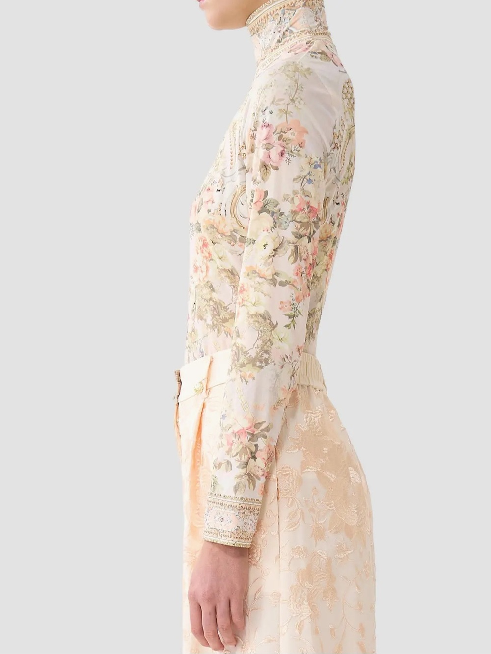 NWT Camilla

Floral Turtleneck Jersey Long-Sleeve Top - Picture 6 of 8